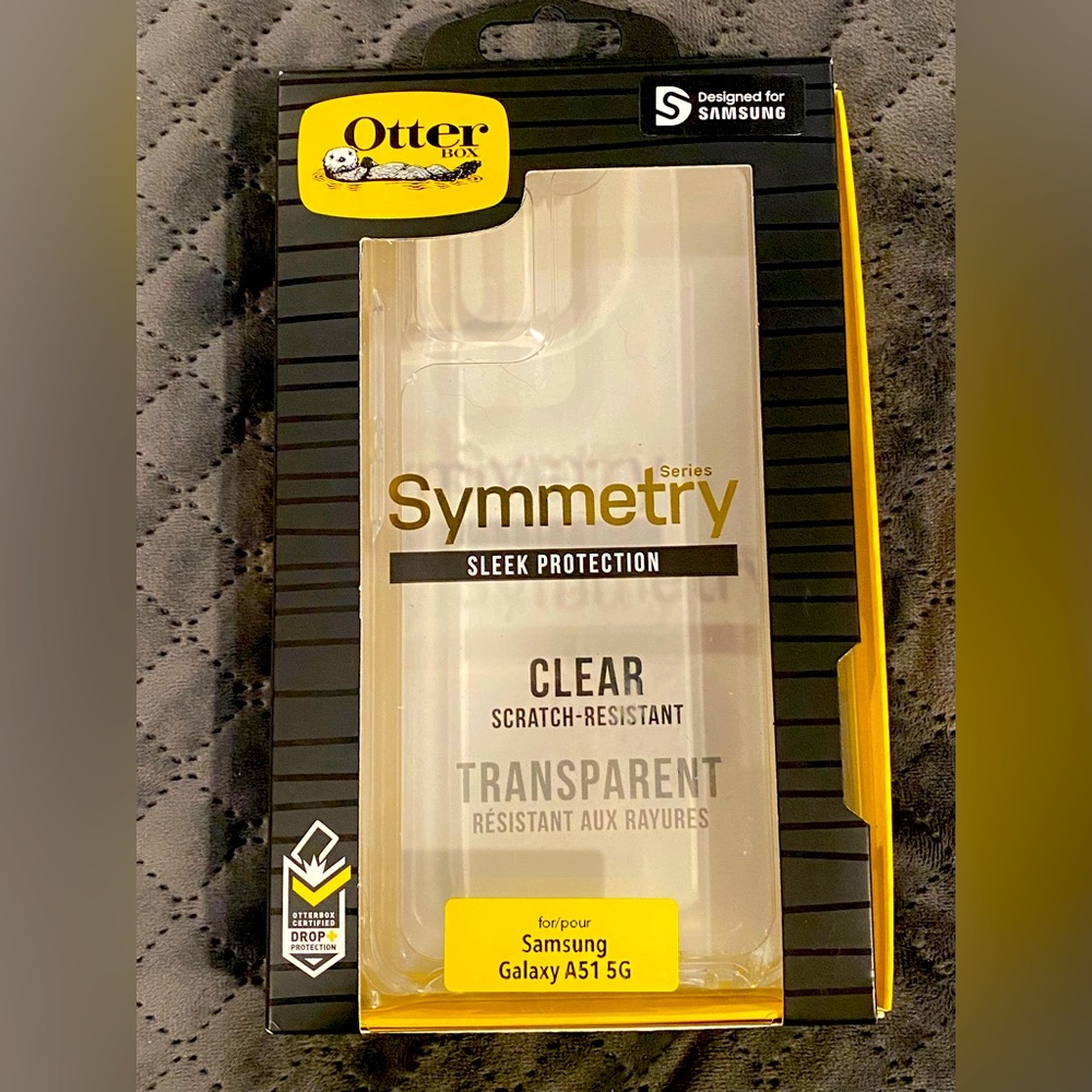 Otterbox Symmetry Series Clear, the clear Galaxy A51 5G case